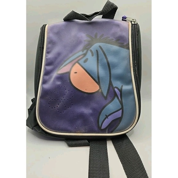 Disney Other - Disney Pooh Mini Backpack Lunch Bag Insulated Cooler Accessory Purse Vtg Eeyore